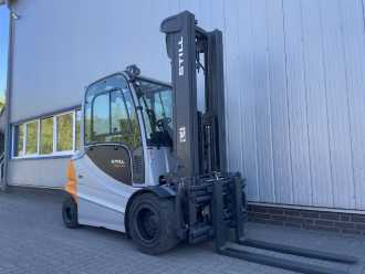 Used Forklift Truck STILL RX60-45 | Batterie mit 89% | Triplex 5.980mm ELEKTRO VIERRADFRONTSTAPLER (13046073)